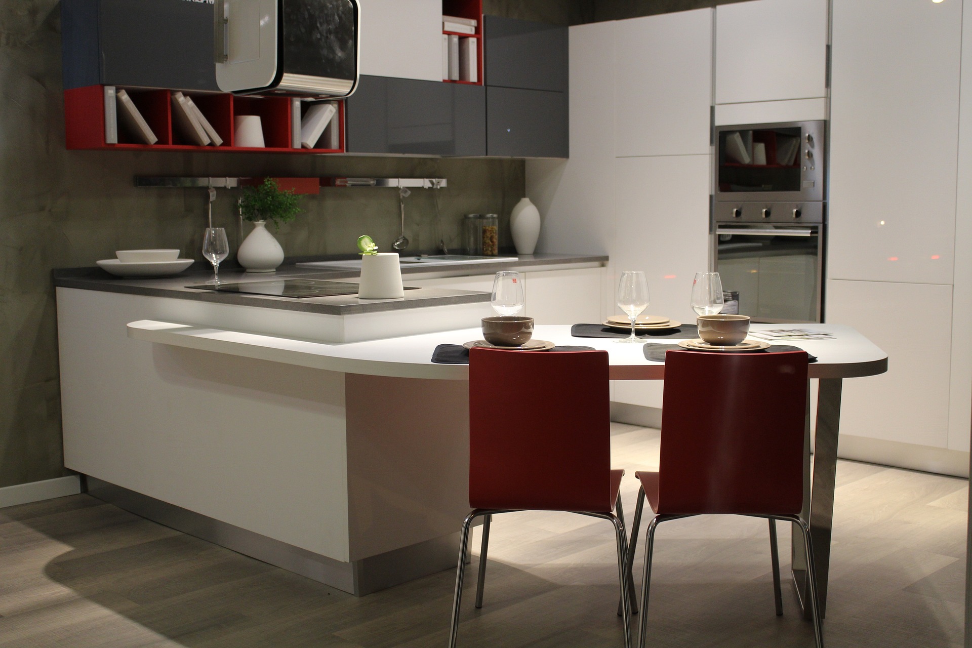 modern house kitchen